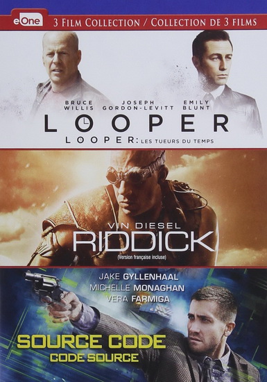 Looper / Riddick / Source Code - DIVERS