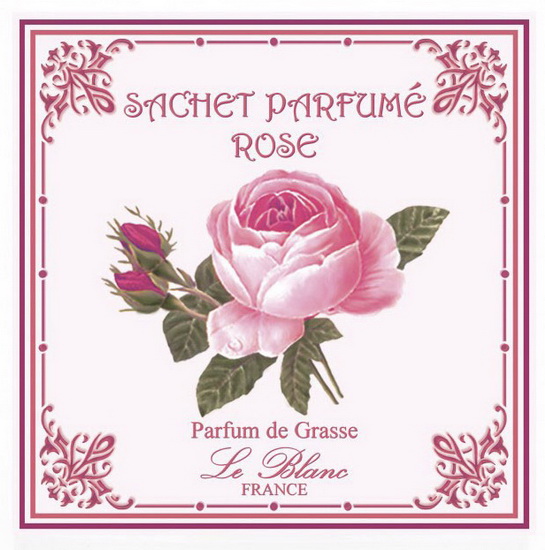 Sachet parfumé Rose botanique