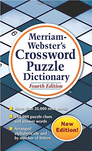 Merriam-Webster&#39;s crossword puzzle dictionary 4th ed. - COLLECTIF