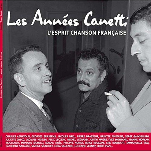 Les Années Canetti : L'esprit chanson française (Vinyl+CD) - COMPILATION