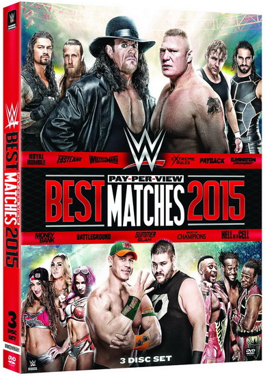 WWE 2016: Best Pay-Per-View Matches 2015 (3 DVD)