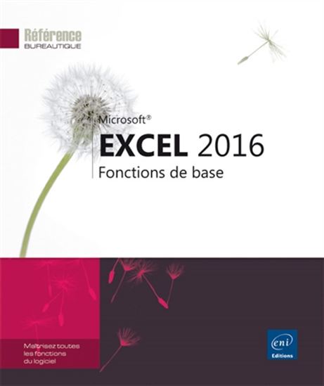 Excel 2016 : fonctions de base - COLLECTIF