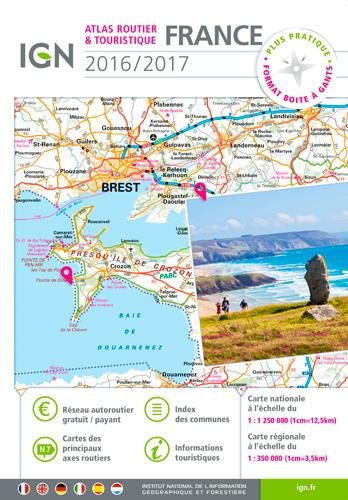 Atlas routier & touristique France 2016/2017 - COLLECTIF