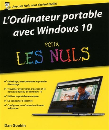 L&#39;Ordinateur portable pour les nuls : avec Windows 10 - COLLECTIF