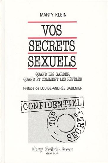 Vos secrets sexuels - MARTY KLEIN