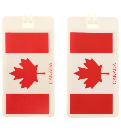 Étiquette de bagage Canada