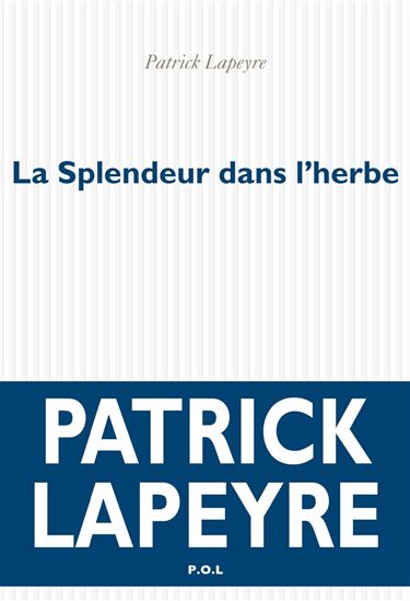 La Splendeur dans l&#39;herbe - PATRICK LAPEYRE