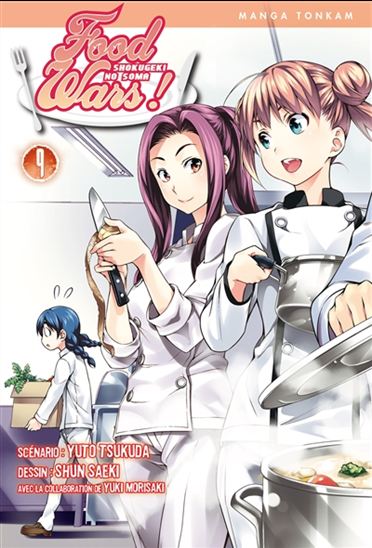 Food wars ! #09 - YUTO TSUKUDA - SHUN SAEKI