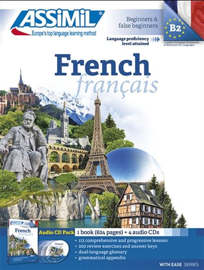French with ease pack 4 CD - ANTHONY BULGER - JEAN-LOUP CHÉREL