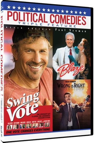 Political Comedies (Triple Feature): Wing Vote/Blaze/Wrong Is Right