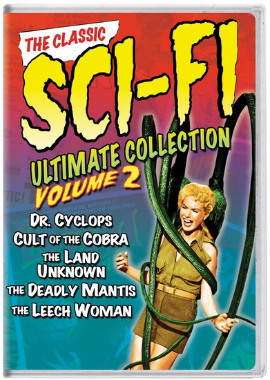 Classic Sci-Fi Ultimate Collection: Volume 2 (Dr. Cyclops / Cult of Cobra / Land of Unknown / Deadly Mantis / Leech Woman) - DIVERS