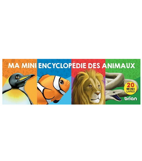 Mylene Villeneuve Ma Mini Encyclopedie Des Animaux Cof 20 Vls Albums Illustres Livres Renaud Bray Com Livres Cadeaux Jeux