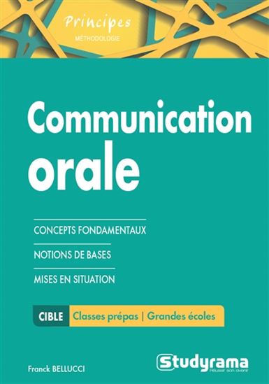 Communication orale - FRANCK BELLUCCI