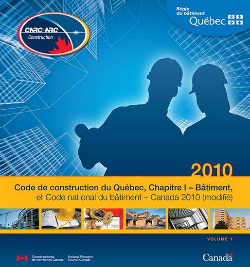 COLLECTIF Code de construction du Québec chapitre 1 bâtiment et