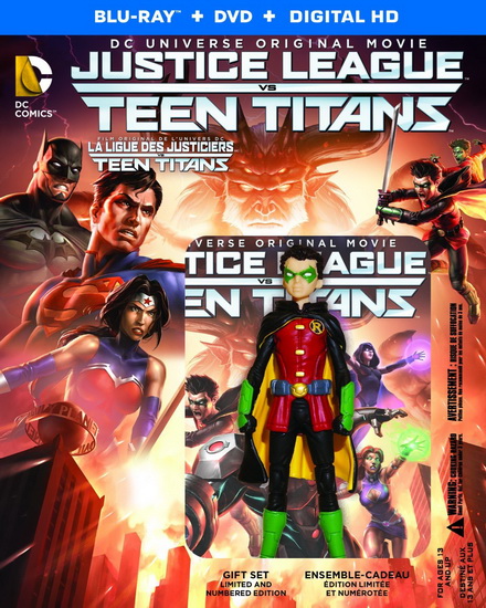 Justice League VS Teen Titans (Deluxe) (Blu-Ray+Dvd) - JUSTICE LEAGUE VS TEEN TITANS