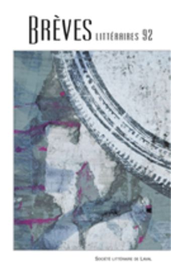 Brèves littéraires. No. 92,  2016 - MARIE BEAULIEU - FRANÇOISE BELU - BINETTE