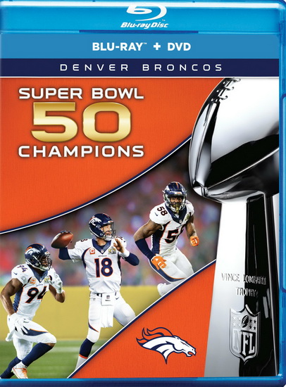 NFL Super Bowl 50 Champions: Denver Broncos (Blu-Ray+Dvd) - NFL