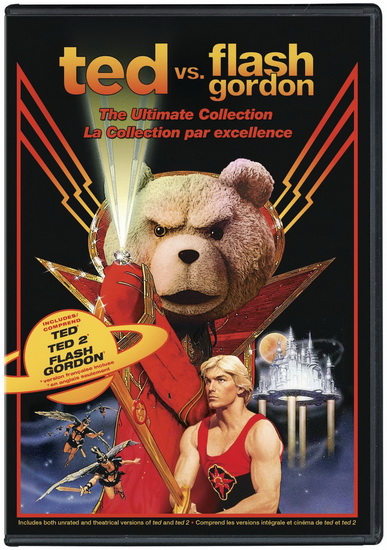 Ted vs. Flash Gordon: The Ultimate Collection (Ted / Ted 2 / Flash Gordon) - DIVERS