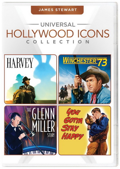 Universal Hollywood Icons Collection: James Stewart (Harvey / Winchester '73 / The Glenn Miller Story / You Gotta Stay Happy) - DIVERS