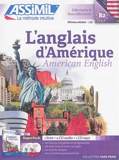L&#39;Anglais d&#39;Amérique + 4 CD MP3 - DAVID APPLEFIELD