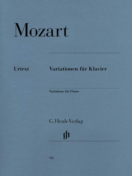 Variations For Piano - WOLFGANG AMADEUS MOZART