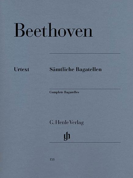 Complete Bagatelles (Piano) - LUDWIG VAN BEETHOVEN
