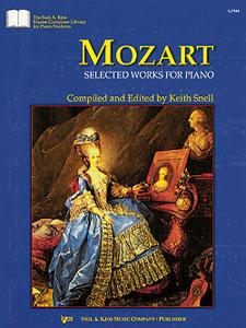 Selected Works For Piano - WOLFGANG AMADEUS MOZART