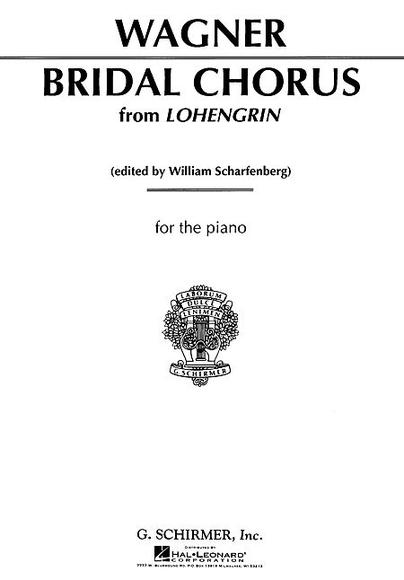 Wedding March / Marche Nuptiale (Bridal Chorus From &#39;Lohengrin&#39;) Piano - RICHARD WAGNER