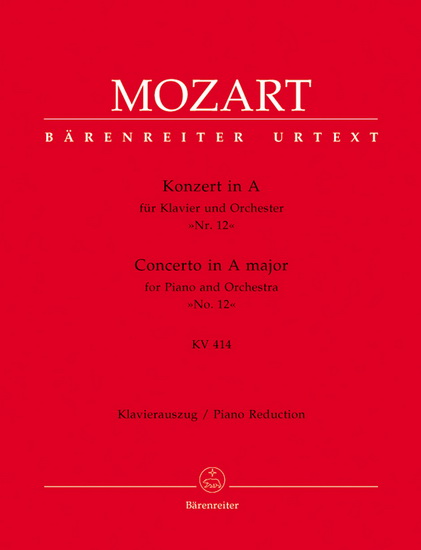 Concerto In A Major No. 12, KV 414 (2 Pianos, 4 Mains) - WOLFGANG AMADEUS MOZART