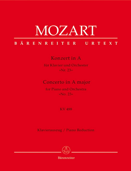 Concerto In A Major No. 23, KV 488 (2 Pianos, 4 Mains) - WOLFGANG AMADEUS MOZART