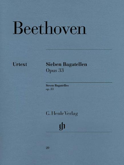 7 Bagatelles, Op. 33 (Piano) - LUDWIG VAN BEETHOVEN