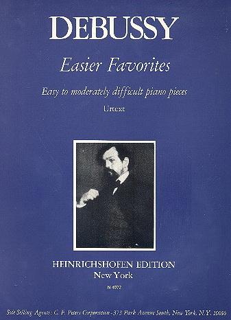 Easier Favorites (Piano) - CLAUDE DEBUSSY