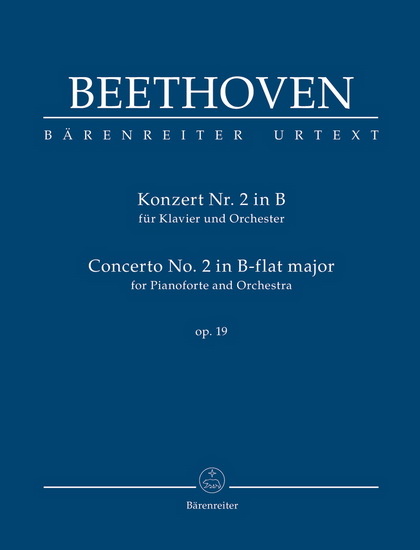 Concerto No. 2 In Bb Major, Op. 19 (Partition Petit Format) - LUDWIG VAN BEETHOVEN