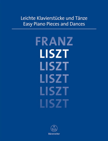 Liszt Easy Piano Pieces And Dances - FRANZ LISZT