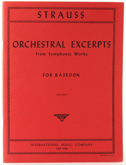 Orchestral Excerpts (Basson) - RICHARD STRAUSS