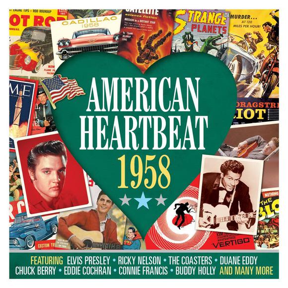AMERICAN HEARTBEAT 1958 (2DC) - VAR.-ANNÉES 50