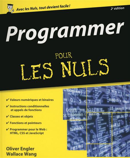 WALLACE WANG - Programmer pour les nuls 2e éd. - Informatique - LIVRES ...