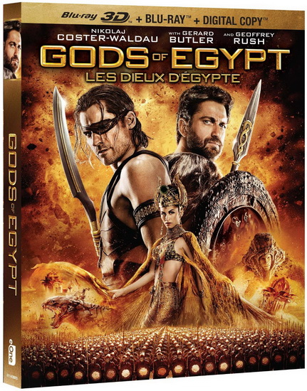 Gods Of Egypt (3D Blu-Ray) - PROYAS ALEX