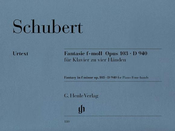 Fantasy In F Minor, Op. 103 D 940 (Piano 4 Mains) - FRANZ SCHUBERT