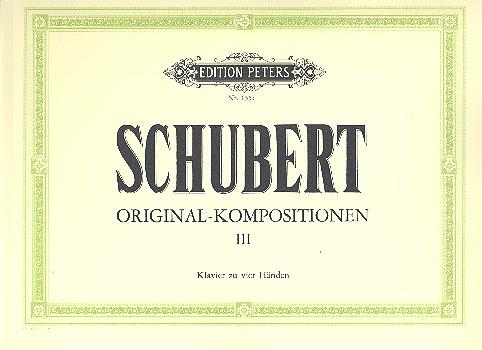 Piano Duets, Vol. 3 (Original) - FRANZ SCHUBERT
