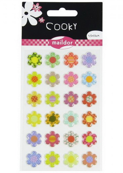 Autocollants Cooky : Fleurs