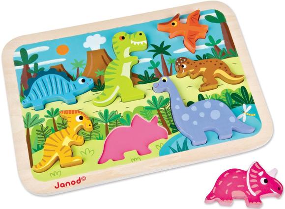 Casse-tête chunky dino