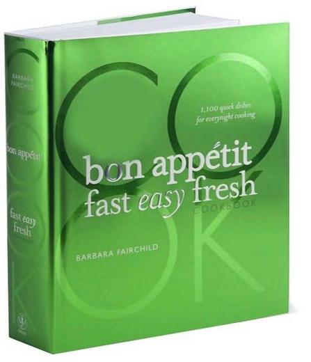 Bon appetit cookbook:fast easy - FAIRCHILD