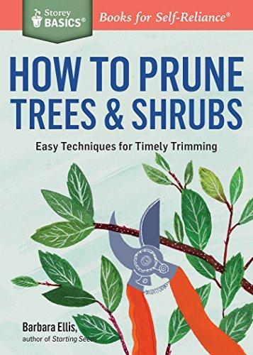How to prune trees & shrubs - BARBARA ELLIS