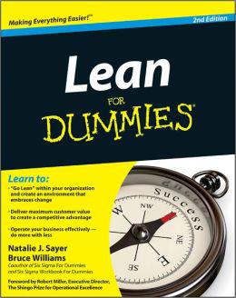 Lean for dummies - NATALIE J. SAYER - BRUC WILLIAMS