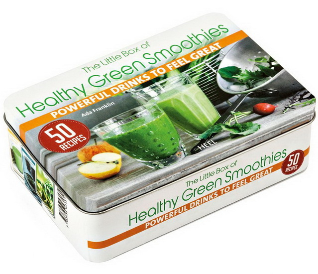 The Little Box of Healthy Green Smoothies: 50 Recipes - ADA FRANKLIN