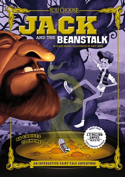 Jack and the beanstalk : an interactive fairy tale adventure - BLAKE HOENA
