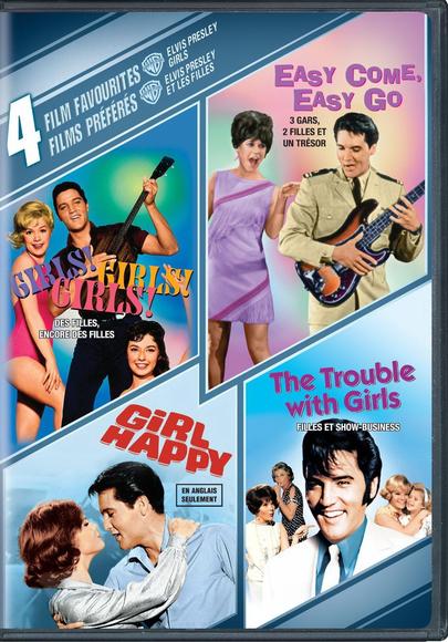 4 film favorites:elvis presley - ELVIS PRESLEY - NORMAN TAUROG - RI