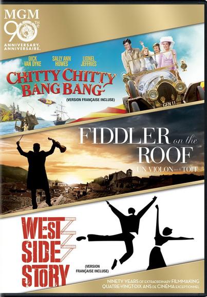 Chitty Chitty Bang Bang + Fiddler On The Roof + West Side Story - HUGHES KEN - JEWISON NORMAN - ROBB