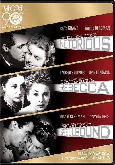 Notorious / Rebecca / Spellbound - ALFRED HITCHCOCK